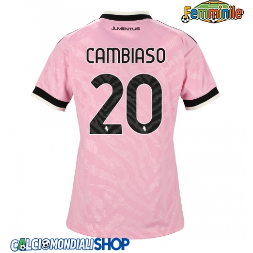 Maglie da calcio Juventus Andrea Cambiaso #20 Seconda Maglia Femminile 2026-27 Manica Corta